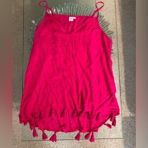 💜 Twik Tassel Hem Top